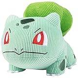 Pokémon Select PKW2390 - Bisasam Kordplüsch 20 cm, offizielles Plüsch