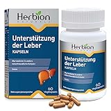 Herbion Naturals Liver Support mit Mariendistel, unterstützt die gesunde...