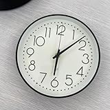 VIVILINEN Wanduhr Funk Geräuschlos Wanduhr Ohne Tickgeräusche Modern...