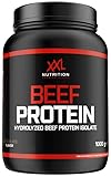 XXL Nutrition - Beef Protein Pulver - Laktosefrei, 92,1% Proteinanteil,...