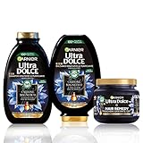 Garnier Ultra Dolce Magnetic Routine Komplettset mit Shampoo 300 ml, Balsam...