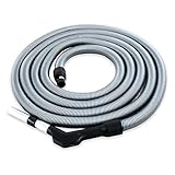 Zentralstaubsauger Schlauch mit Schalter - 9,1m Länge - Saugschlauch mit...