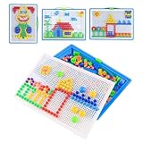 EclipseGuard Mosaik Steckspiel Set, Steckspielzeug Mosaik Steckspiel...
