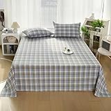 KLUOT Bettlaken ohne Gummizug 240 x 250 cm Warm Gemütlich Super Soft...