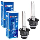 TECPO 2X D2S Xenon Brenner Premium 12V-35W 4300K KALTWEIß...