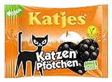 Katjes Katzen Pfötchen Großpackung – Würzig-süßes Lakritz in kleiner...