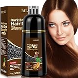 Hair Dye Shampoo, Haarfärbeshampoo für graues Haar...