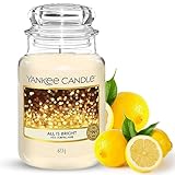 Yankee Candle Duftkerze im Glas (Große Kerze im Glas) | All is Bright |...