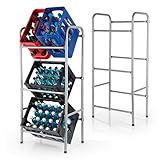 EASYmaxx Getränkekistenregal aus Metall für 3 Kästen 2er-Set |...