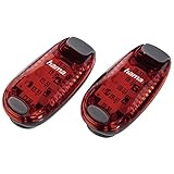 Hama LED-Sicherheitslicht 2er Set (Dauerlicht inkl. Batterie, Blinklicht...