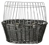 TRIXIE Hundekorb für das Fahrrad vorne bis 5 kg 50 × 41 × 35 cm -...