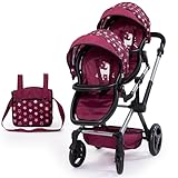 Bayer Design 26723AA Zwillingspuppenwagen Twin XEO mit Tasche und...