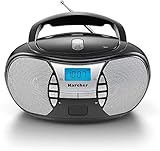 KARCHER RR 5025-B tragbares Radio, CD-Player mit Netz-und Batteriebetrieb,...