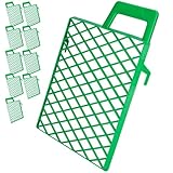 ToolSpace Abstreifgitter 10x Abstreifgitter für Wandfarbe Malergitter...