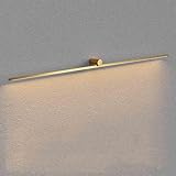 Modern LED Bildbeleuchtung Wandbild Wandleuchte Schwarz Wandlampe Innen...