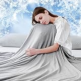 Luxear selbstkühlende Decke, Arc-Chill Q-Max 0,43 Kühldecke, 2 in 1...