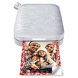 HP Sprocket Portable 5x7.6 cm Sofortbilddrucker (WeiÃŸ) Drucken Sie...