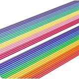 Smowo® Wachsstreifen Regenbogen & Pastell Set 200mm - Verzierwachs für...