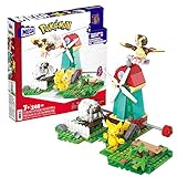 Mega Pokémon Figuren Bauset Windmühlen Farm, 240 Teile, mit Pikachu-,...