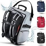 Valkental - Hochwertige & Vollreflektierende Fahrradtasche - 23L - Geeignet...