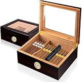 Zigarren Humidore,Slege Humidor-Zigarren, Spanische Zeder Hölzerne...