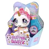 Glitter Babyz MGA Einhorn Baby-Puppe - LUNITA Sky - Mit magischen...