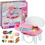 BABY born Füttertisch mit Licht- und Soundfunktion, mit über 10...