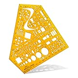 Aristo AH5050 Schablone Elektro (Schaltzeichen für Elektrotechnik und...