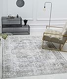 the carpet Zen Klassicher Vintage Wohnzimmer Teppich im Modernen Used Look,...