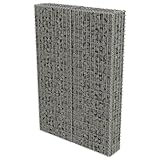 vidaXL Gabione 100x20x150cm Deckel Steingabionen Gabionen Steinkorb...