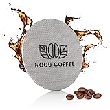 NOCU COFFEE Espresso Puck Screen 57,5 mm für Lelit und Ascaso 57 mm...