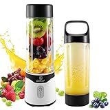 COKUNST Tragbarer Mixer für Smoothies und Shakes, 530ml Portable Blender...