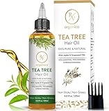 RV Organica Teebaumöl für das Haar | Mit Jojoba- und Traubenkernöl |...