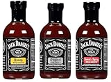 Jack Daniel's - Barbecue Grillsaucen Set - Original, Sweet & Spicy und...