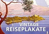 Postkarten-Set Vintage-Reiseplakate: 18 Kunstpostkarten aus hochwertigem...
