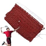 Badminton Nets Professionelles Badmintonnetz mit Nylonschnüren, Schnüren...