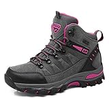 WOWEI Wanderstiefel Wanderschuhe wasserdichte Outdoor Sportlich Gleitsicher...