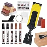 usefulbeauty Reparatur-Set für Holzböden – Reparaturpaste Laminat 11...