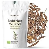 BIO Baldrian Tee 100g (50 Tassen) | Baldrianwurzel geschnitten,...