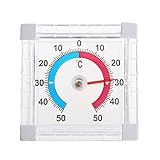 Temperatur Thermometer Für Fenster Innen Und Außenbereich Wand...
