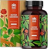 Holi Natural® Roter Panax Ginseng Extrakt (10:1) | 120 Kapseln vegan |...