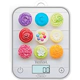 Tefal, Optisss BC50D4V0 Elektronische Küchenwaage, leicht ablesbares...