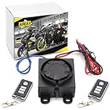 Area1 Motorrad Motorroller Alarmanlage 'Easy 2 Fit' einfache Montage / 12V...