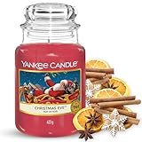 Yankee Candle Scented Candle | Christmas Eve Large Jar Candle | Long...