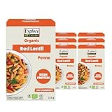Explore Cuisine Bio Penne aus roten Linsen – Glutenfreie Nudeln aus...