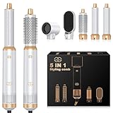 Airstyler 5-in-1 Lockenstab, Golden Goods Hairstyler Set mit...