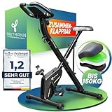 Neu Tretmann Hometrainer fahrrad Klappbar Set-extra bequem & leise-...