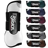 Eskadron 2er Set Gamaschen Flexisoft vorne, Größe:Full, Farbe:Black