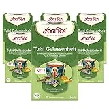 Yogi Tea - Tulsi Gelassenheit, Ayurvedischer Bio Kräutertee, von Natur aus...