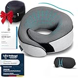 Proglobe Nackenkissen Flugzeug, Reisekissen 100% Memory Foam,...